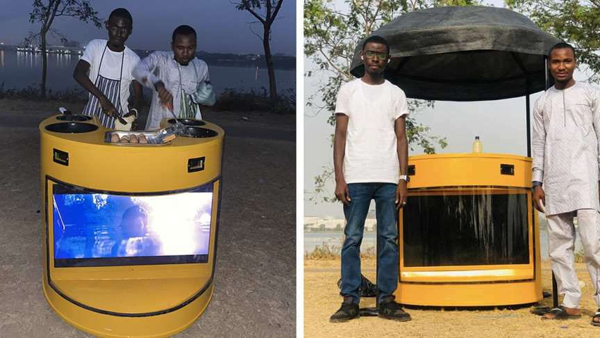 Guy Builds Solar-Powered Kiosk To Help Local Vendors - Vimarsana News