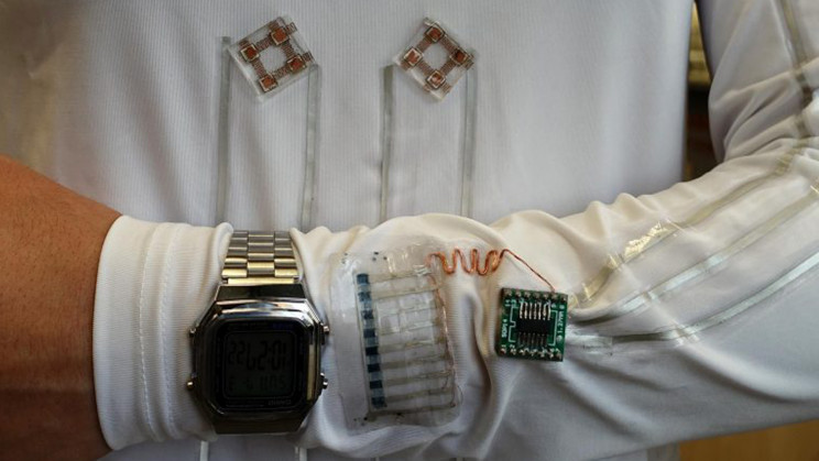 Wearable System Harvests Energy From Sweat and Motion to Power Electronics