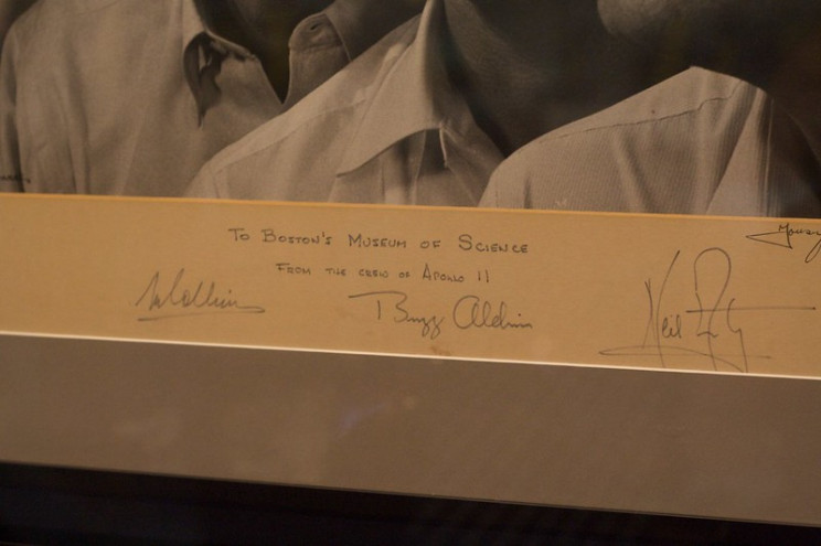apollo 11 signed photos