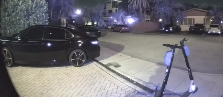 Fort Lauderdale Man Caught on Camera Cutting the Brakes on Electric Scooters