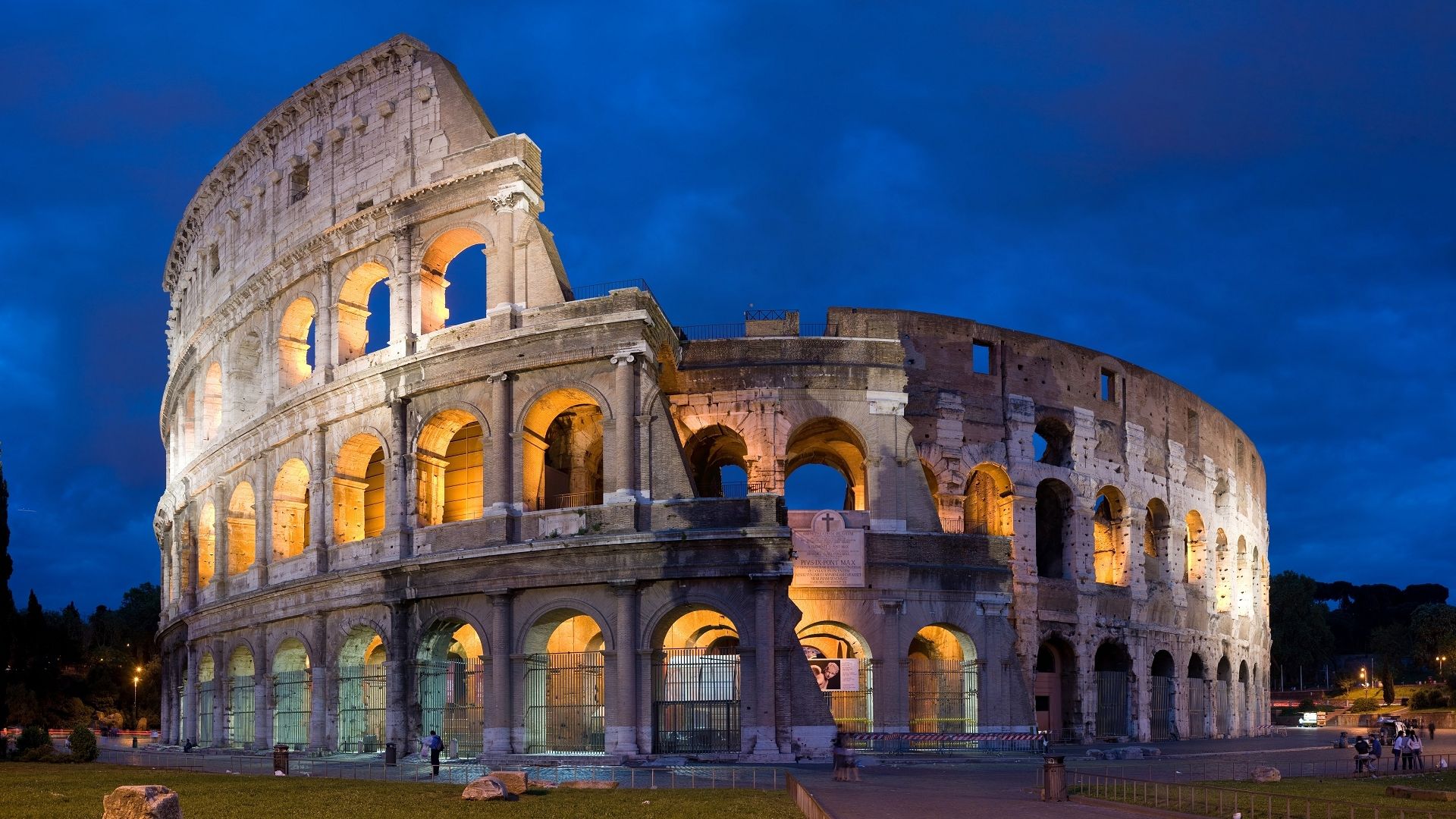 roman concrete colloseum
