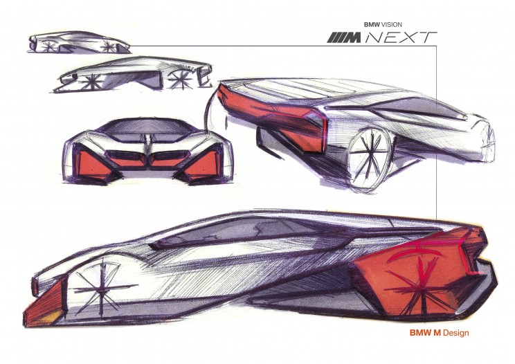 BMW's New Autonomous Concept Car 'Vision M Next' Doesn't Forget the Thrill Seekers