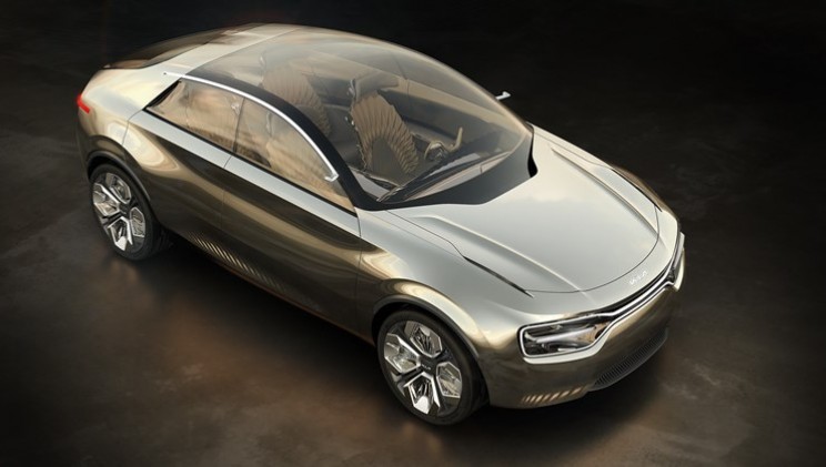 Kia Motors Unveils New All-Electric Concept Car