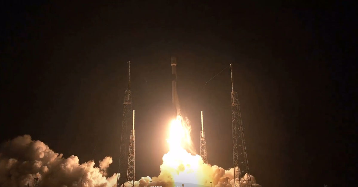 history of web internet satellites