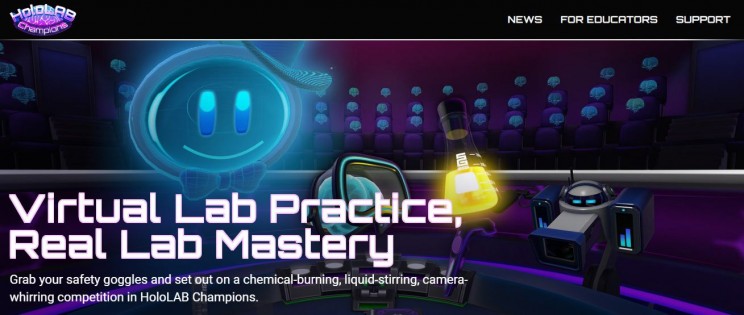 chemistry games hololab