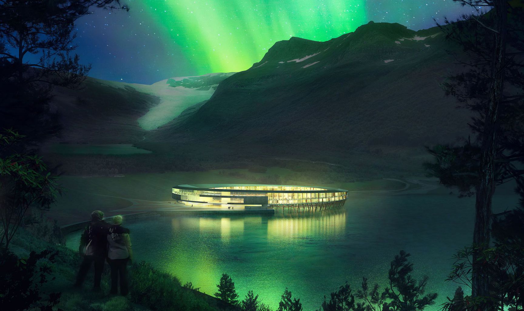 eco-friendly buildings svart