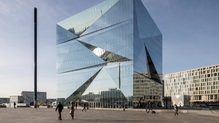 eco-friendly buildings cube