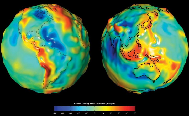 Earth geoid Earth geoid