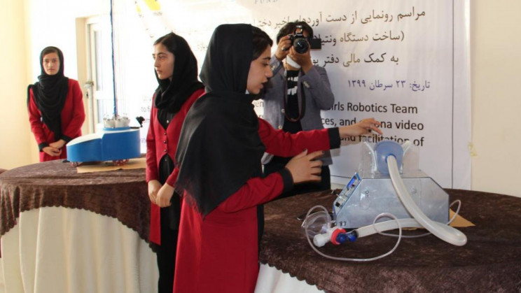 Afghanistan's All-Girls Robotics Team is Desperately Fighting to Escape the Country Afghanistan's All-Girls Robotics Team is Desperately Fighting to Escape the Country
