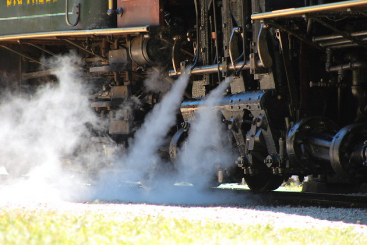 superheated steam locomotive