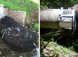 Australian City Uses Drainage Nets to Stop Waste from Polluting Waterways