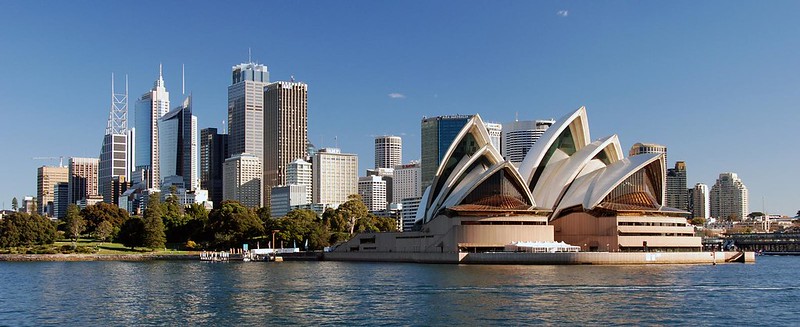 modernist buildings Sydney Opera House
