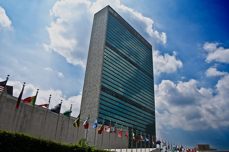 modernist buildings UN
