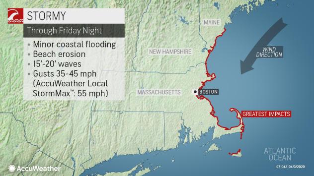 Huge Atlantic Ocean Storm Heading Towards the East Coast Huge Atlantic Ocean Storm Heading Towards the East Coast