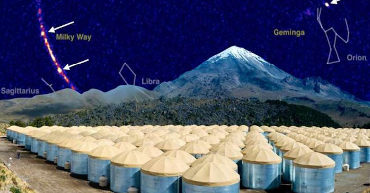 High Altitude Experiment Atop Mexican Volcano Challenges Speed of Light