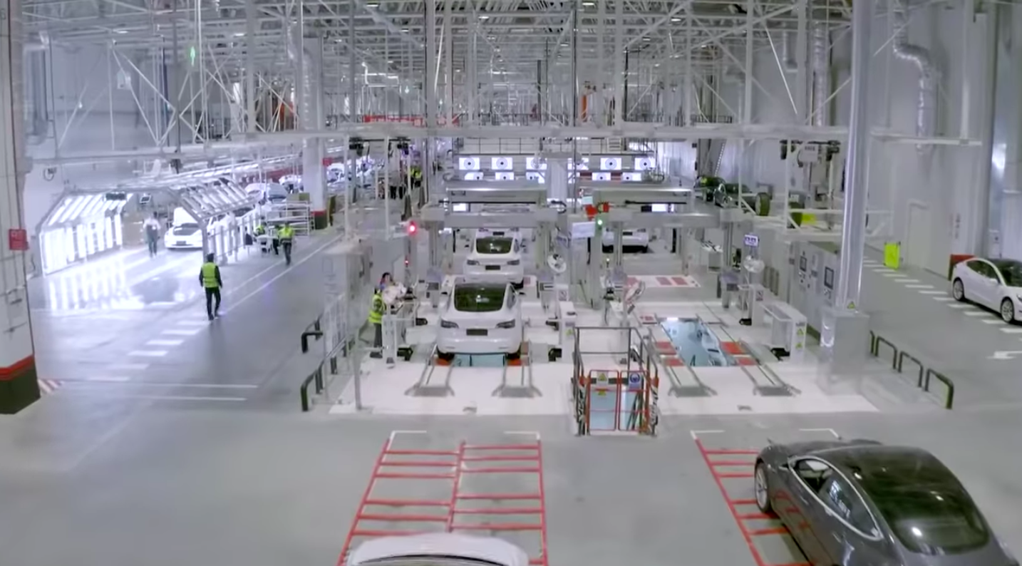 Tesla s Video From Inside Its Shanghai Gigafactory Is A Peek Into The 