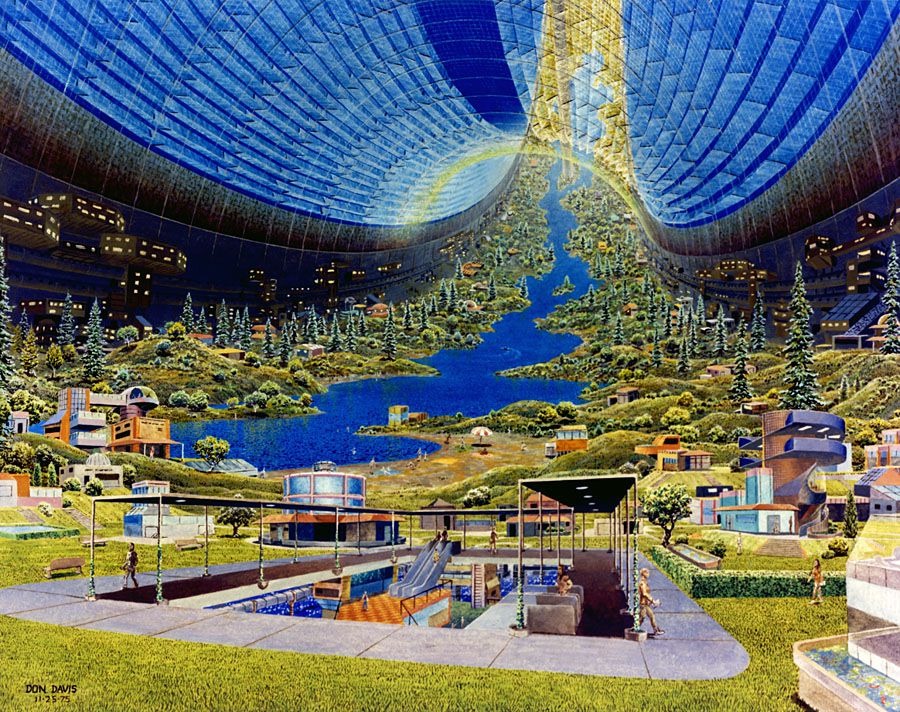 space settlements space torus