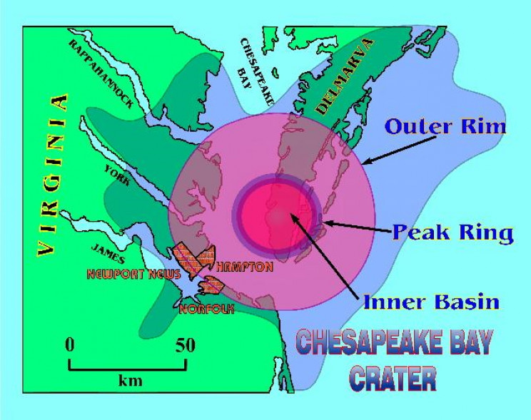 Chesapeake Bay Crater Chesapeake Bay Crater