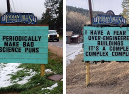 9 of the Funniest Puns Displayed on Public Signs in Colorado