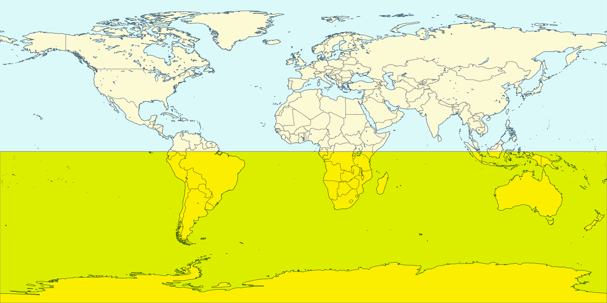Northern and Southern Hemispheres What are the differences between them?