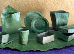 This Company Is Replacing Single-Use Plastics With Banana Leaves