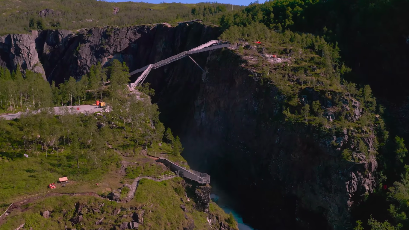 Norway's New 154-Feet-Long 'Step-Bridge' Is an Architectural Marvel Norway's New 154-Feet-Long 'Step-Bridge' Is an Architectural Marvel