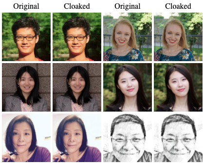Privacy Tool 'Cloaks' Faces to Trick Facial Recognition Software Privacy Tool 'Cloaks' Faces to Trick Facial Recognition Software