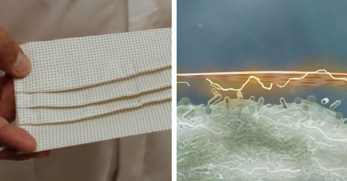 'Electric' Face Mask Reportedly Kills Coronavirus