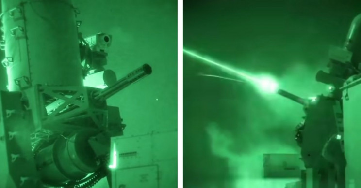 Automated Gatling Gun at US' Iraq Embassy Unloads During Rocket Attack