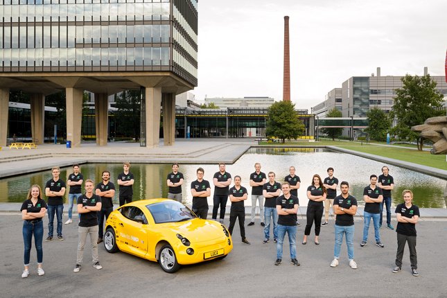 A Small Electric Car Made of Recycled Trash A Small Electric Car Made of Recycled Trash