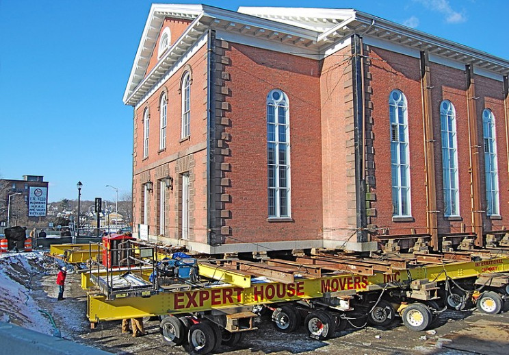 building relocation church