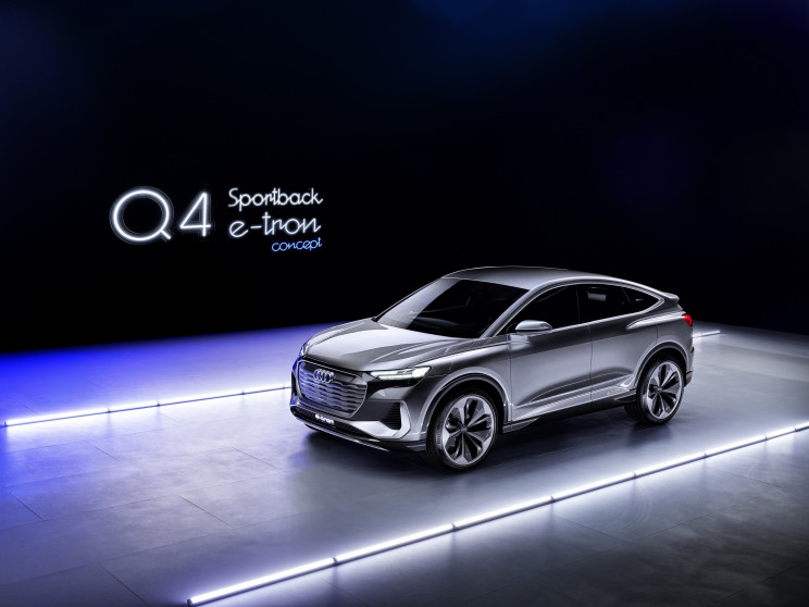 Audi Unveils New Q4 Sportback Electric SUV Audi Unveils New Q4 Sportback Electric SUV