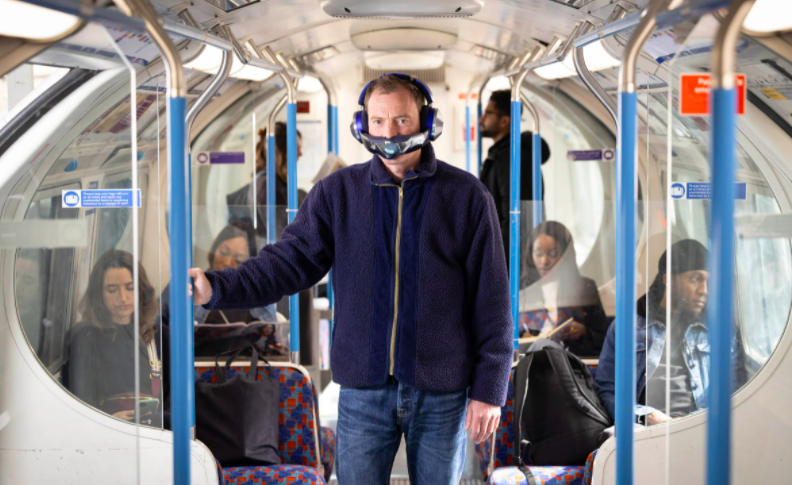 Genius or flop? Dyson unveils bizarre headphones with air filter Genius or flop? Dyson unveils bizarre headphones with air filter