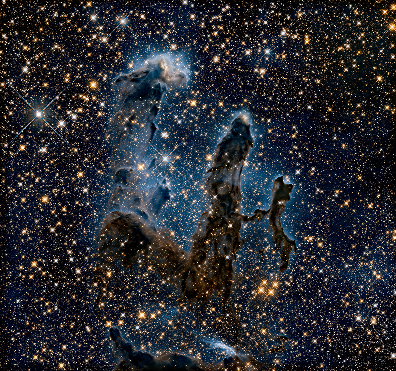 near-infrared-horsehead-nebula Near Infrared Horsehead Nebula