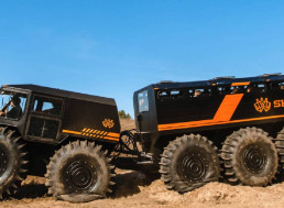 The Ark: All-Terrain and Off-Road Vehicle That Fits 22 People and Can Go Anywhere