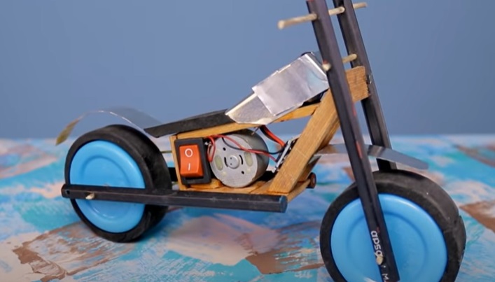 diy mini e-bike complete
