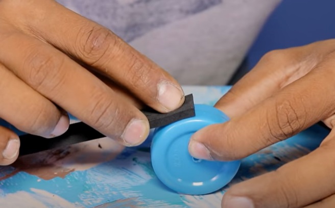 diy mini e-bike foam