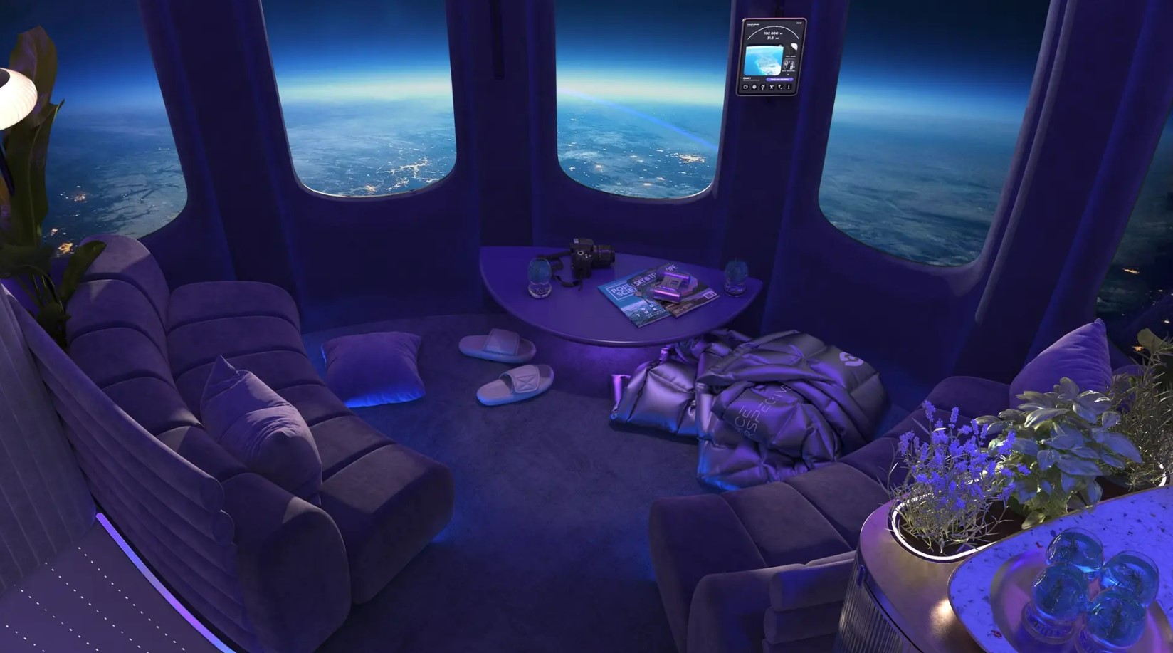 The luxury space balloon firm debuted high-end interior seating. With $125,000 tickets? The luxury space balloon firm debuted high-end interior seating. With $125,000 tickets?