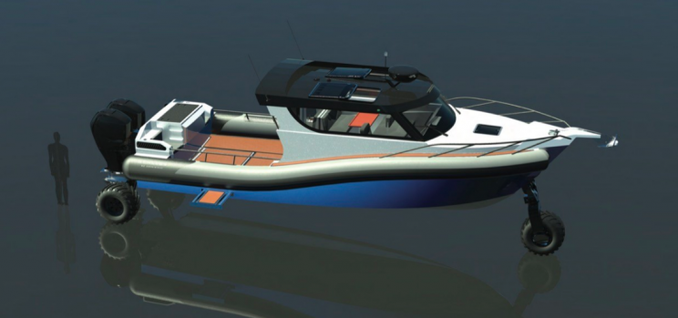 World's Largest Amphibious Production Boat Announced World's Largest Amphibious Production Boat Announced