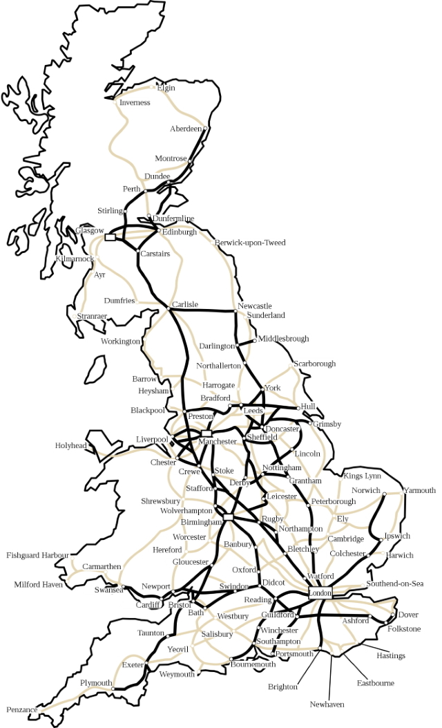 Pre-Beeching rail lines Pre-Beeching rail lines