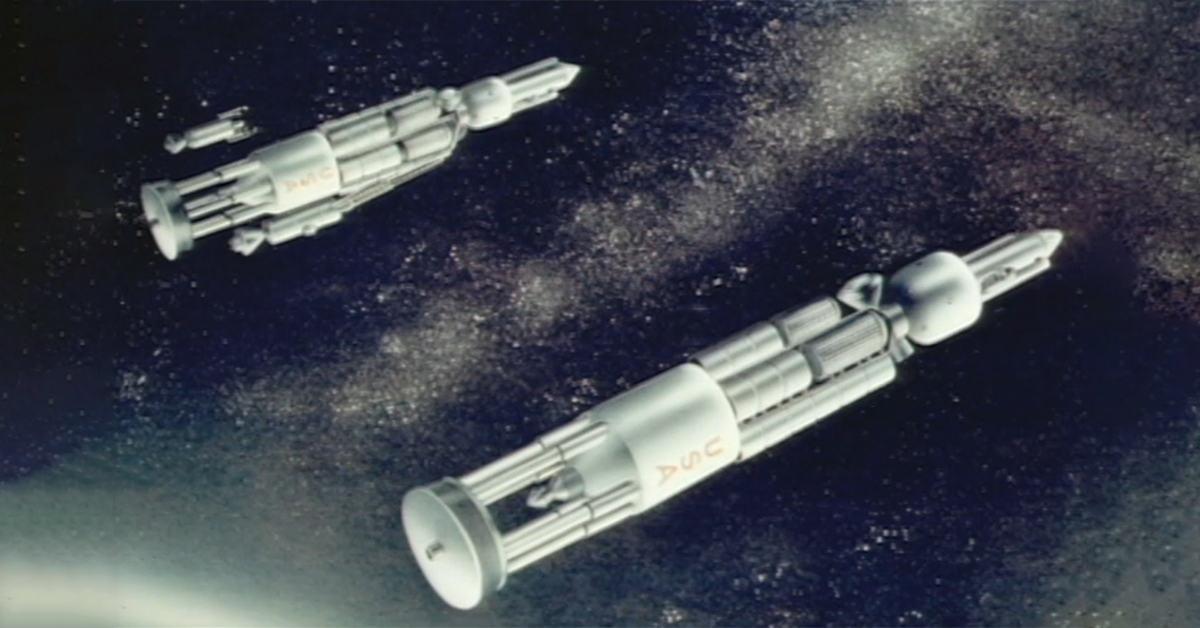 Project Orion Spaceships In Deep Space Project Orion Spaceships In Deep Space