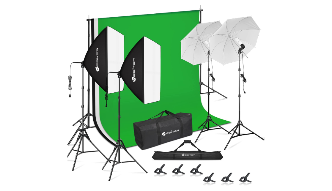 Yesker Photography Lighting Kit Lighting kit