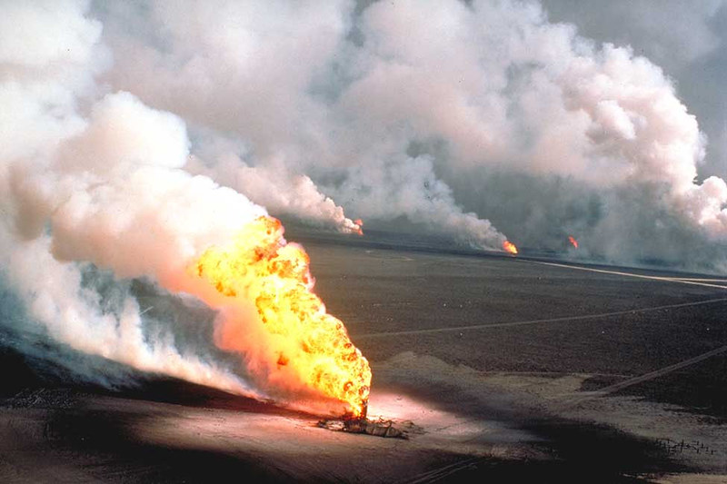 environmental impact of war kuwait