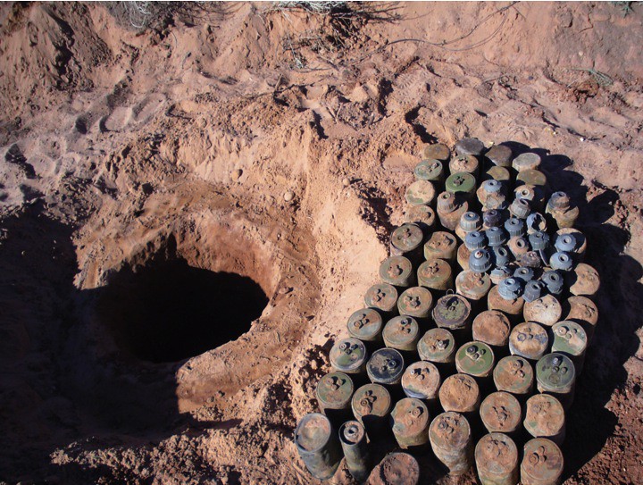 land mines are bad for environment