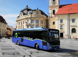 One of the Sustainable Buses of the Year Runs on Natural Gas