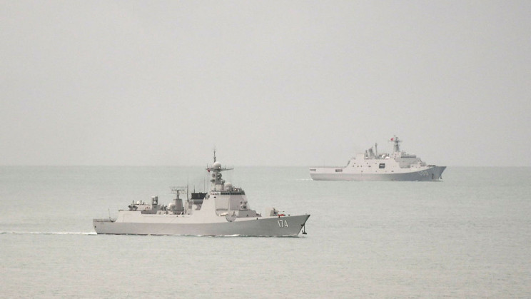 Australia condemns China for shining a laser from a Navy Vessel onto a plane