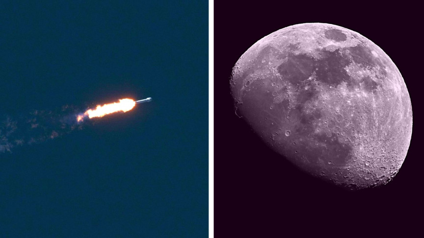 One of Elon Musk's SpaceX Rockets Will Crash Into the Moon - Vimarsana News