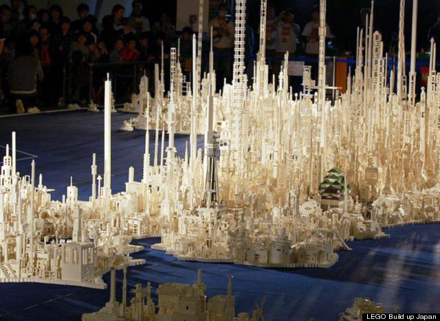 replica of Japan in LEGO