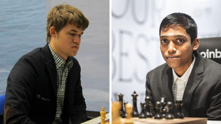 16-year-old Indian chess grandmaster beats World champion Magnus Carlsen