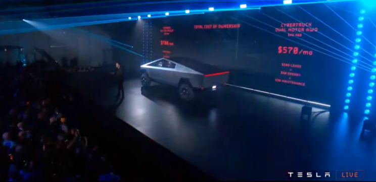 Tesla Cybertruck Tesla Cybertruck Rear